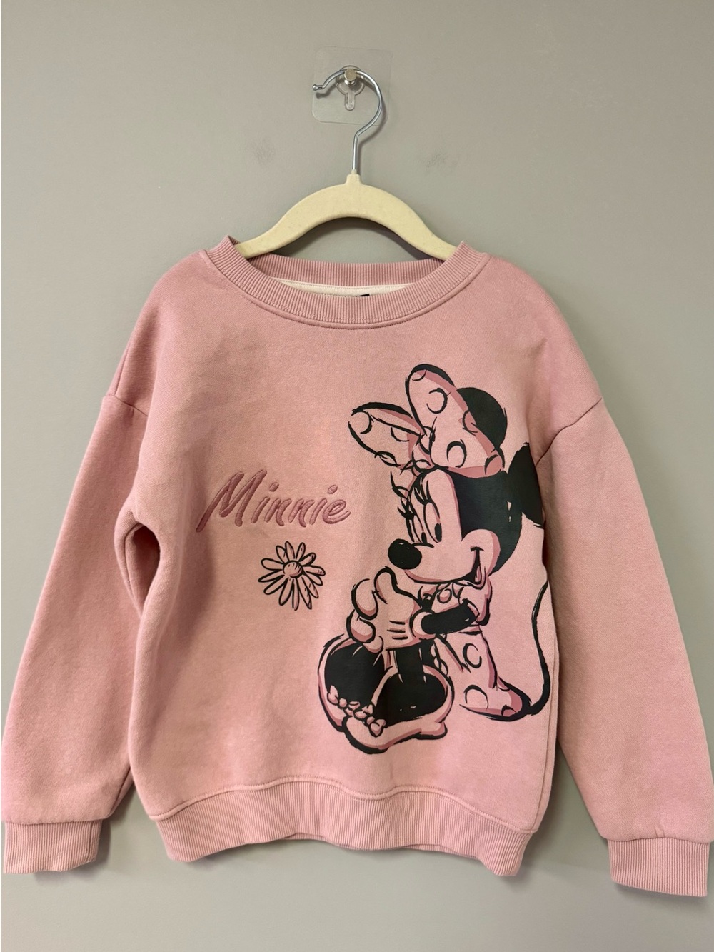 Disney Pink Minnie Mouse Graphic Sweatshirt